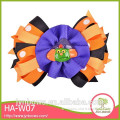2015 Fashion Hair Bows With Metal Hair Clips For Halloween Day